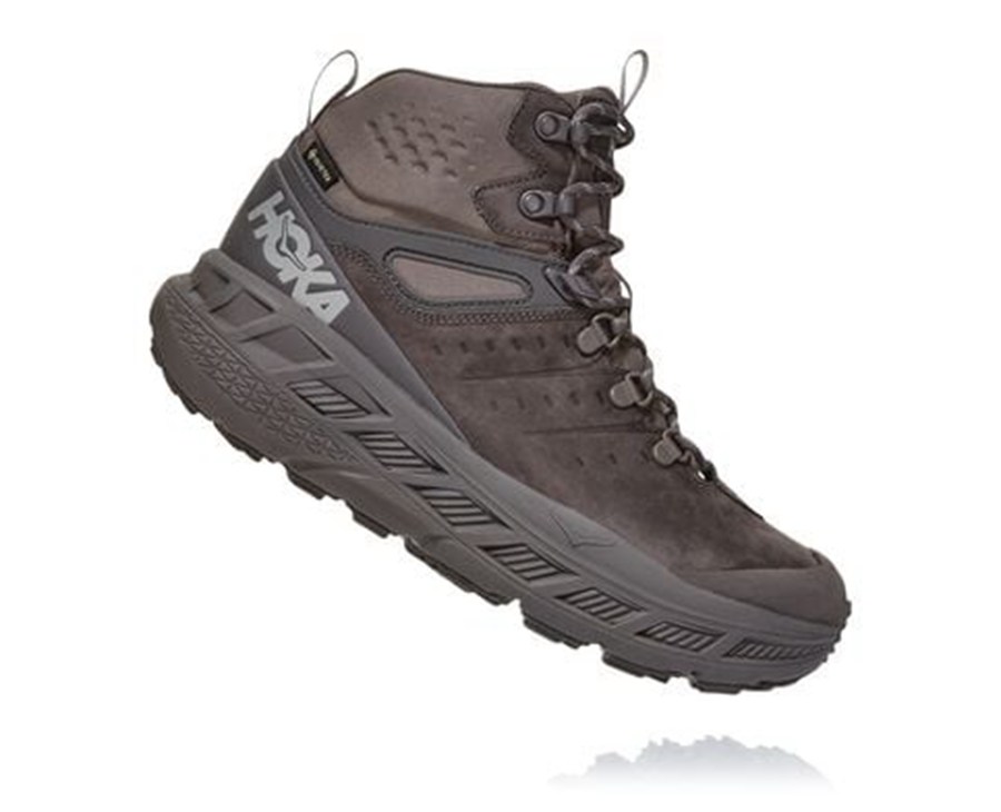 Hoka One One Wandelschoenen Heren - Stinson Mid Gore-Tex - Bruin - NA2471598